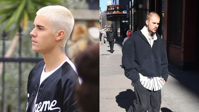 Các kiểu tóc hiện tại của Justin Bieber